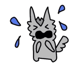 wolf boy sticker #5696207