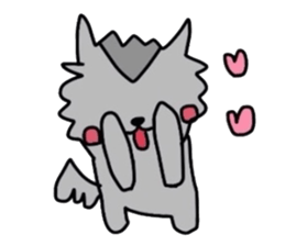 wolf boy sticker #5696209