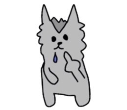wolf boy sticker #5696210