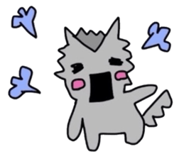 wolf boy sticker #5696211