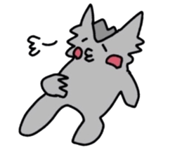 wolf boy sticker #5696212