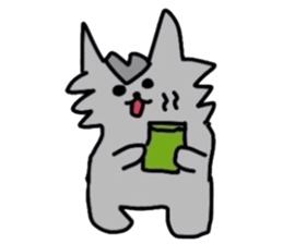 wolf boy sticker #5696214