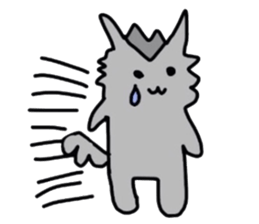 wolf boy sticker #5696215