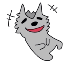 wolf boy sticker #5696216