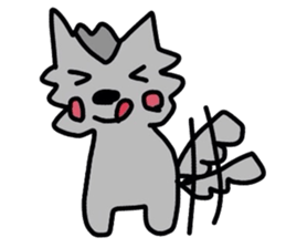 wolf boy sticker #5696219
