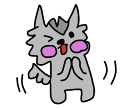 wolf boy sticker #5696220