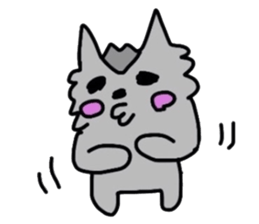 wolf boy sticker #5696225