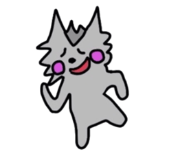 wolf boy sticker #5696226