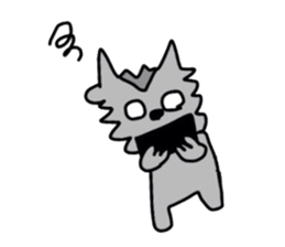 wolf boy sticker #5696227