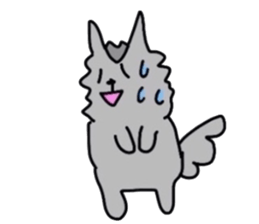 wolf boy sticker #5696233