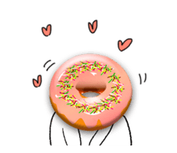 Donut-chan sticker sticker #5696384