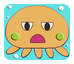 Colorful  Jellyfish sticker #5696899