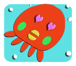 Colorful  Jellyfish sticker #5696915