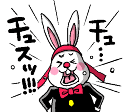 Rinko and Pinta of rabbit 2 sticker #5697290