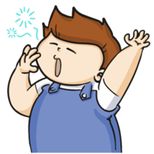 "MU" The Fat Boy(EN) sticker #5697353