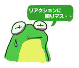 polite frog vol.3 sticker #5697476