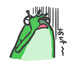 polite frog vol.3 sticker #5697482