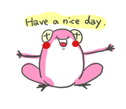 polite frog vol.3 sticker #5697501