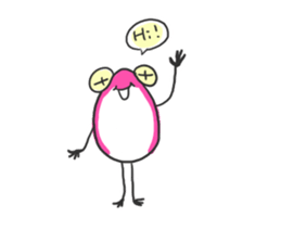 polite frog vol.3 sticker #5697515