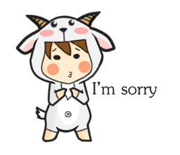 Goat & Sheep En sticker #5697560