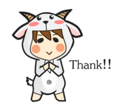 Goat & Sheep En sticker #5697562