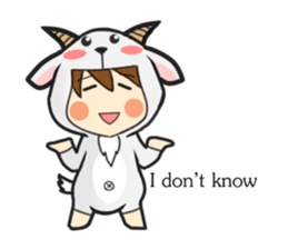 Goat & Sheep En sticker #5697565