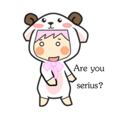 Goat & Sheep En sticker #5697567