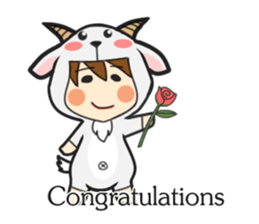 Goat & Sheep En sticker #5697570