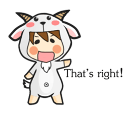 Goat & Sheep En sticker #5697575