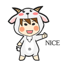 Goat & Sheep En sticker #5697579