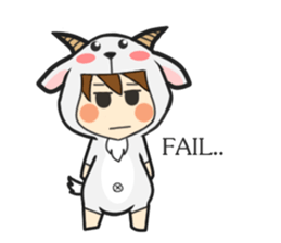 Goat & Sheep En sticker #5697592