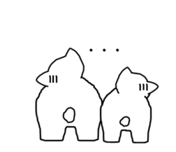 It's a white bear! sticker #5697725