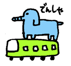 happy animal family part2 sticker #5697855