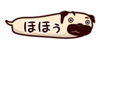 HUKIDASHI INU[PUG] sticker #5698018