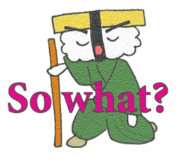 Cool Sushi Samurai sticker #5698090