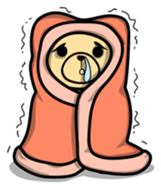 Funny and cute bear sticker #5698412