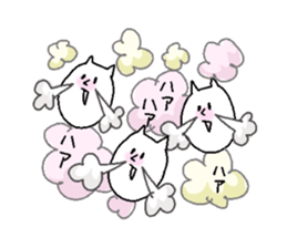 They are like a cat. sticker #5698562