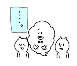 They are like a cat. sticker #5698563