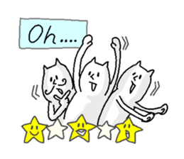 They are like a cat. sticker #5698583