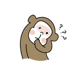 SARUTAMP  (Monkey's Sticker) sticker #5698757