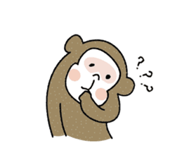 SARUTAMP (Monkey's Sticker) sticker #5698757