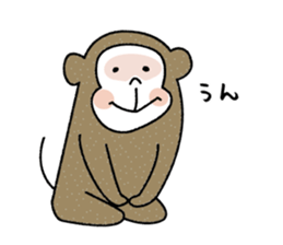 SARUTAMP  (Monkey's Sticker) sticker #5698760
