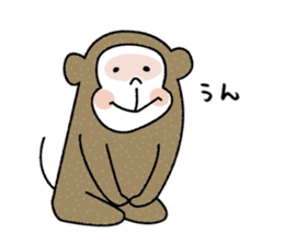SARUTAMP  (Monkey's Sticker) sticker #5698760