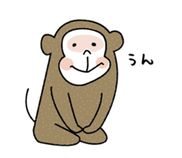 SARUTAMP (Monkey's Sticker) sticker #5698760