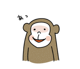 SARUTAMP  (Monkey's Sticker) sticker #5698761