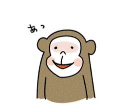 SARUTAMP  (Monkey's Sticker) sticker #5698761