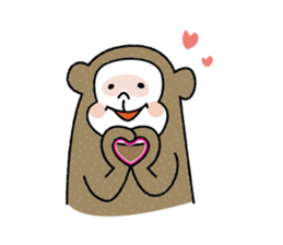 SARUTAMP  (Monkey's Sticker) sticker #5698786