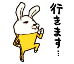 kung fu rabbit D sticker #5698963