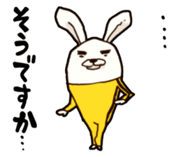 kung fu rabbit D sticker #5698965