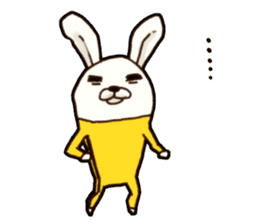 kung fu rabbit D sticker #5698970